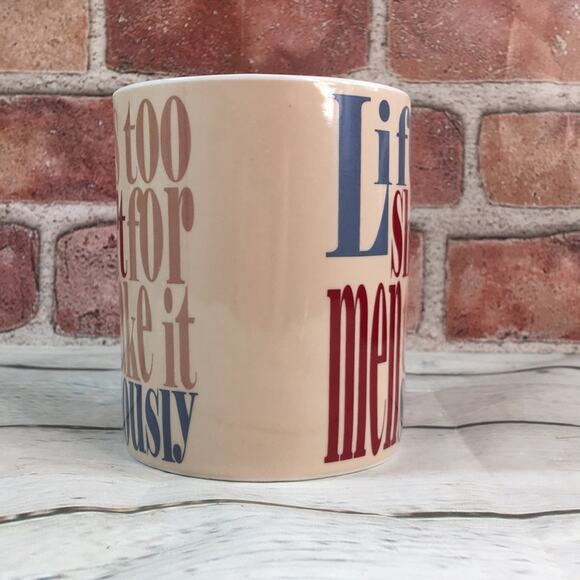 Konitz Mug Life is Too Short for Men to Take it Seriously - Picture 4 of 7